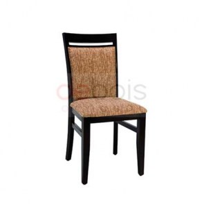 dm silla madera respaldar tapizado 418